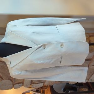 Talbots 100% linen blazer